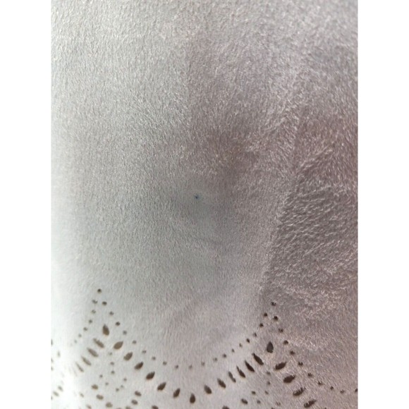 Krazy Kat Cream Open Front Medium Cardigan Waterfall Lace Look Cutout Trim - Picture 6 of 6